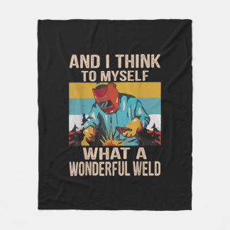 Couverture Polaire Et I Think To Myself What Wonderful Weld Vintage