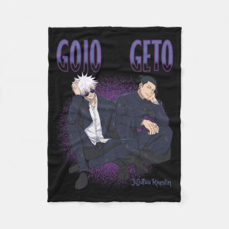 Couverture Polaire Et Portrait Anime Violet
