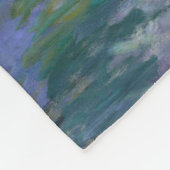 Couverture Polaire Etang Lily, Monet (Coin)
