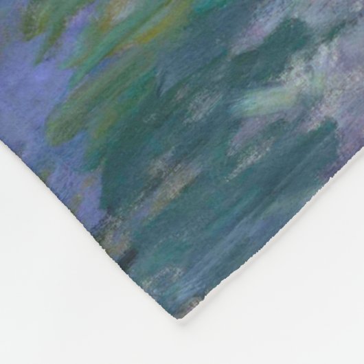 Couverture Polaire Etang Lily, Monet (Coin)