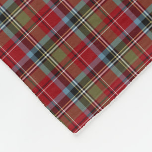 Couverture Polaire État de Caroline du Nord Tartan
