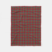 Couverture Polaire État de Caroline du Nord Tartan (Devant)