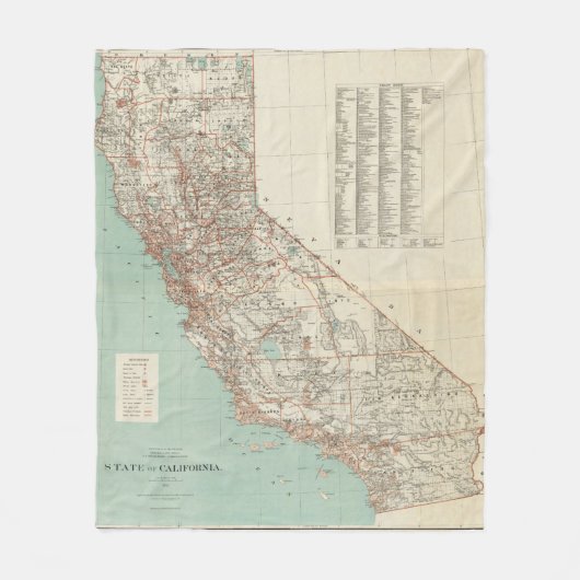 Couverture Polaire État de la Californie 2 (Devant)
