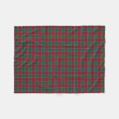 Couverture Polaire État de tartan de la Virginie Occidentale (Devant (Horizontal))