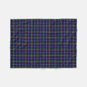 Couverture Polaire État de tartan de Minnesota (Devant (Horizontal))