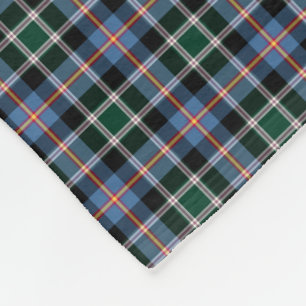 Couverture Polaire État du Colorado Tartan