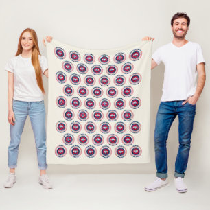 Couverture Polaire États-Unis d'Amérique 50 États flotte
