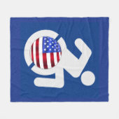 Couverture Polaire États-Unis handicapés (Devant (Horizontal))
