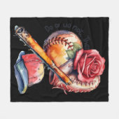 Couverture Polaire Été de softball (Devant (Horizontal))