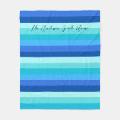 Couverture Polaire Été Fraîches Océaniques (Devant)