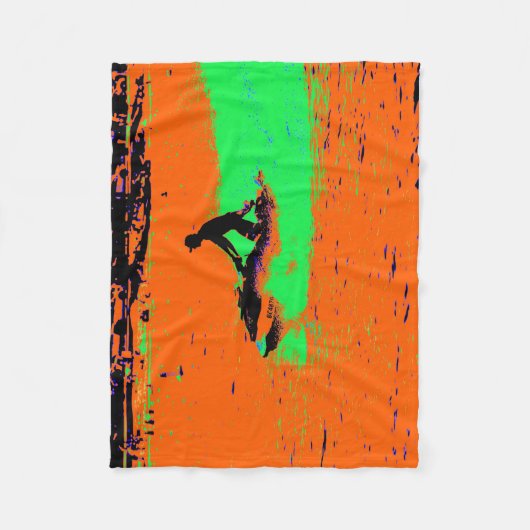 Couverture Polaire Été - Jet Ski Fun (Devant)