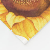 Couverture Polaire Été Sunflower Elephant Baby Girl Nursery (Coin)