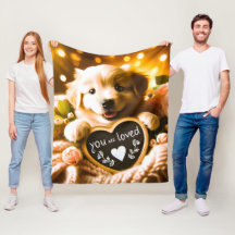 Étendre l'amour : Golden Retriever avec "You Are L