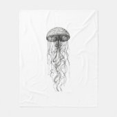 Couverture Polaire Ethereal Drift – Graceful Jellyfish Glow Tee (Devant)