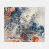 Couverture Polaire Ethereal Indonesian Batik (Devant (Horizontal))
