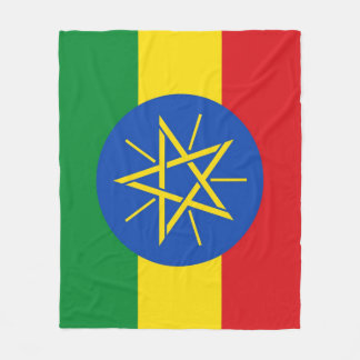 Couverture polaire Ethiopian flag