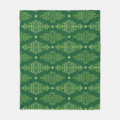 Couverture Polaire Ethnic Boho : Creative Tribal Seamless. (Devant)