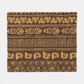 Couverture Polaire Ethnie tribale homogène (Devant (Horizontal))