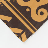 Couverture Polaire Ethnie tribale homogène (Coin)