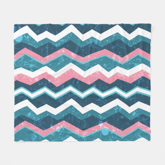 Couverture Polaire Ethnie tribale, motif homogène (Devant (Horizontal))