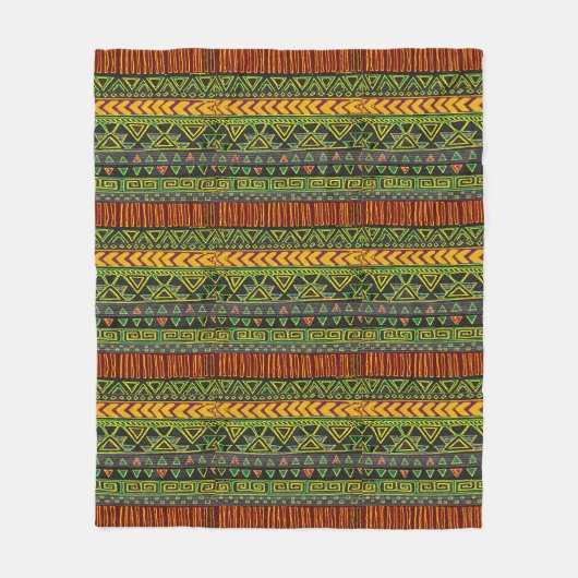 Couverture Polaire Ethnique (Devant)