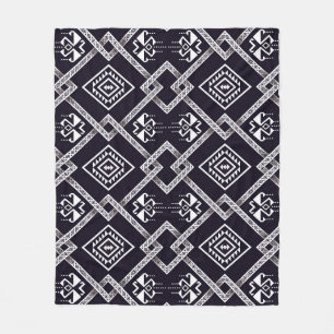 Couverture Polaire ethnique orientale, arrière - plan traditionnel sa