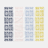 Couverture Polaire ethnique vintage et homogène (Devant (Horizontal))