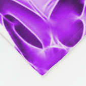 Couverture Polaire Étincelle pourpre Camo de papillon (Coin)