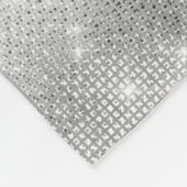 Couverture Polaire Étincelle romantique en argent (Coin)