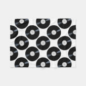 Couverture Polaire Étiquette de disques blancs (Devant (Horizontal))