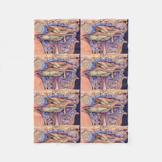 Couverture Polaire Étiquette de jeu Spike and Curly (Devant)