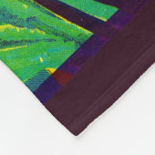 Couverture Polaire étiquette orange de caisse de Caledonia des années (Coin)