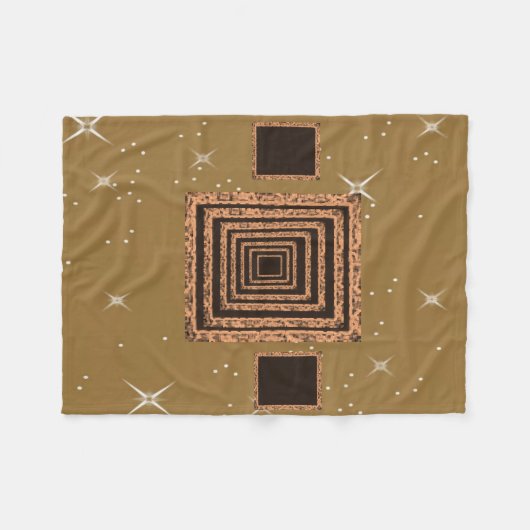couverture polaire étoile brune (Devant (Horizontal))