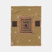 couverture polaire étoile brune (Devant)