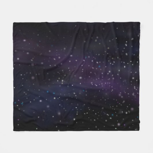 Couverture Polaire Étoiles (Devant (Horizontal))
