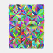 Couverture Polaire Étoiles Abstraites (Devant)