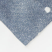 Couverture Polaire Étoiles Bleu Blanc (Coin)