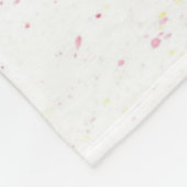 Couverture Polaire Étoiles de mer d'aquarelle (Coin)