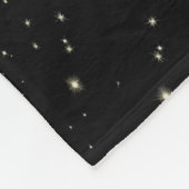 Couverture Polaire étoiles de nuit ciel étoilé ciel (Coin)