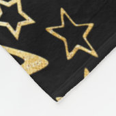 Couverture Polaire Étoiles et coeurs (Coin)