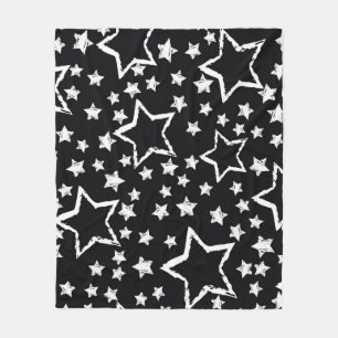 Couverture Polaire étoiles noires, blanches : grogne urbaine.