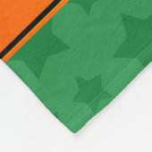 Couverture Polaire Étoiles nommées faites sur commande de vert de (Coin)