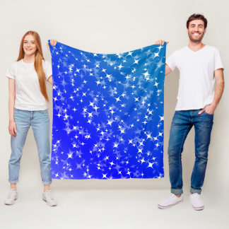Couverture Polaire étoiles Plaid en Laine Polaire