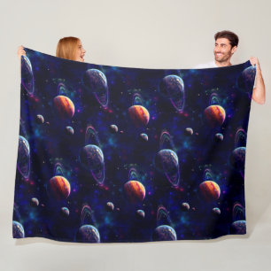 Couverture Polaire Etoiles, Planètes, Galaxie, Espace Extérieur Thème