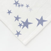 Couverture Polaire Étoiles violettes (Coin)