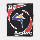 Couverture Polaire Être actif (Devant)