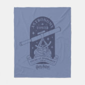 Couverture Polaire Étude à la tour d'astronomie HOGWARTS™ (Devant)
