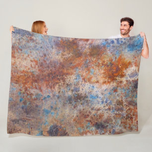 Couverture Polaire Étude de l'aquarelle rouille