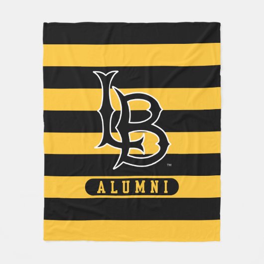 Couverture Polaire Étudiants de Long Beach State Grandes (Devant)