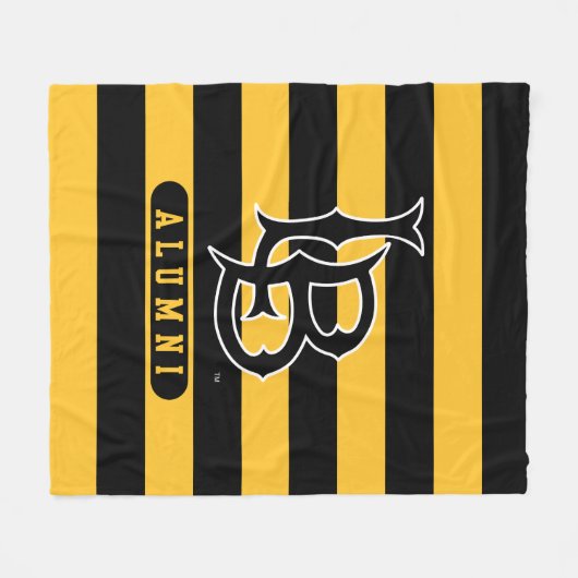 Couverture Polaire Étudiants de Long Beach State Grandes (Devant (Horizontal))